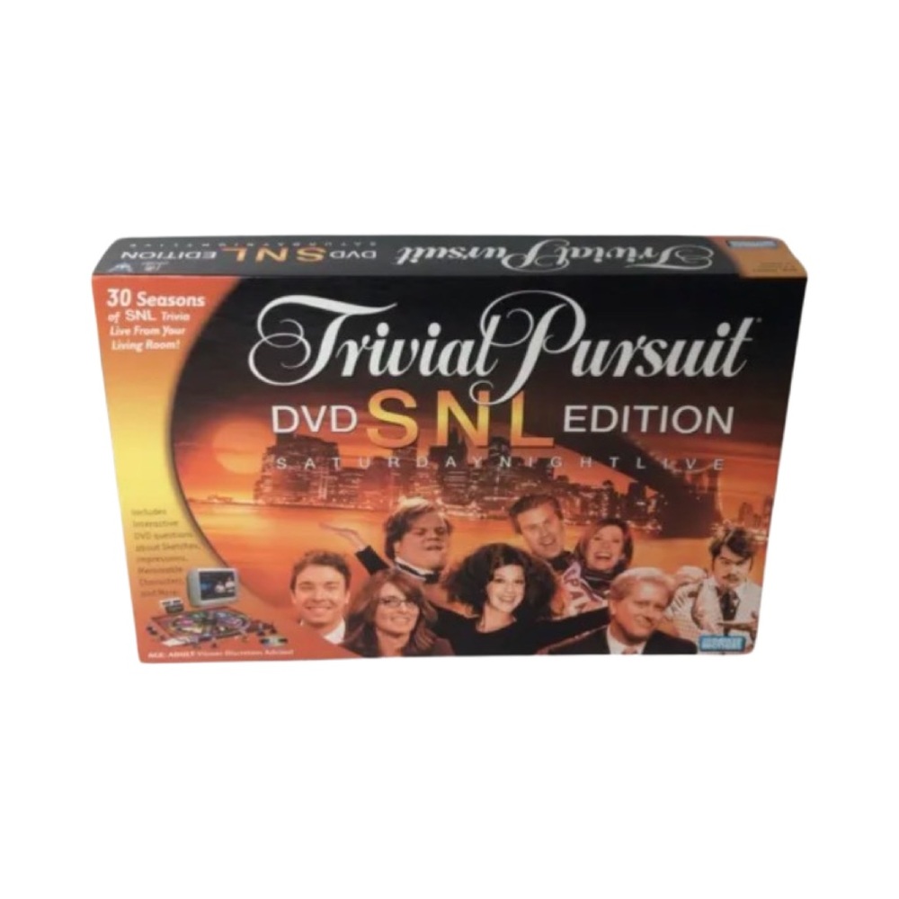 Trivial Pursuit Saturday Night Live Edition DVD Board Game 2004